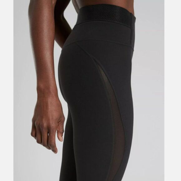 ATHLETA Aura Heel Tight in Powervita Black Size Small - Picture 6 of 11